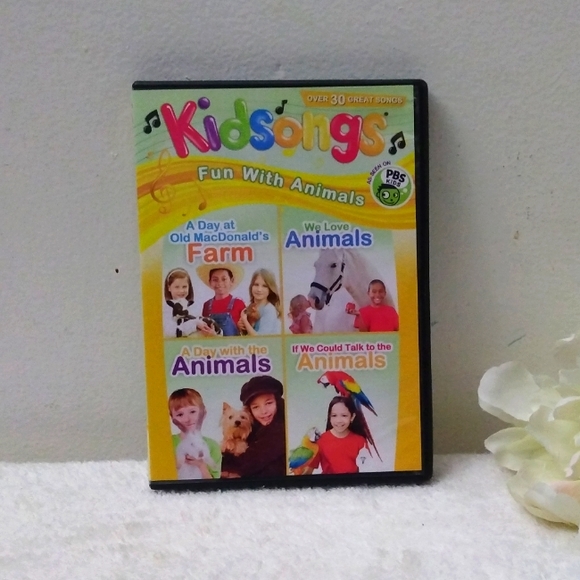 3/$10 🌟 PBS Kidsongs DVD: Fun With Animals - Picture 1 of 4